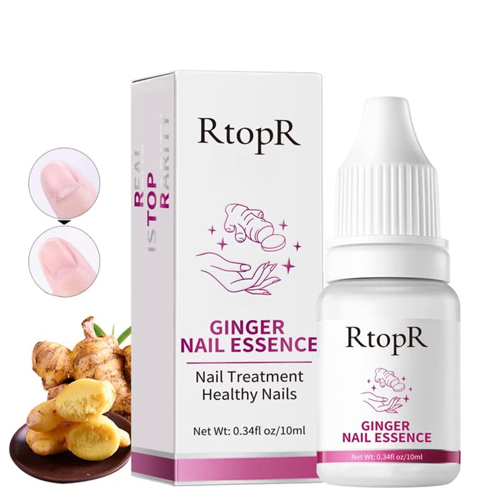 BEUKING Ginger Nail Repair Essence, Effective Toenail Treatment Nail