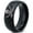 Black Dome Polish Tungsten, variant on Tungsten Skull Crossbones and Swords Band Ring 8mm Men Women Comfort Fit Black Dome Polished