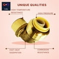 thumbnail image 7 of Push-fit Female Elbow - 3/4" x 3/4" FNPT Female Threaded Elbow Fittings - Push to Connect Pex CPVC 3/4 Inch (Pack of 10), 7 of 7