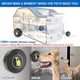 thumbnail image 5 of Timbre para Puerta para Perros, para Entrenamiento para Ir Al Baño, Resistente Agua, Súper Ligero, Inalámbrico, para Puerta 55 Melodías,5 Niveles de Volumen, Enchufe Estadounidense, 5 of 5