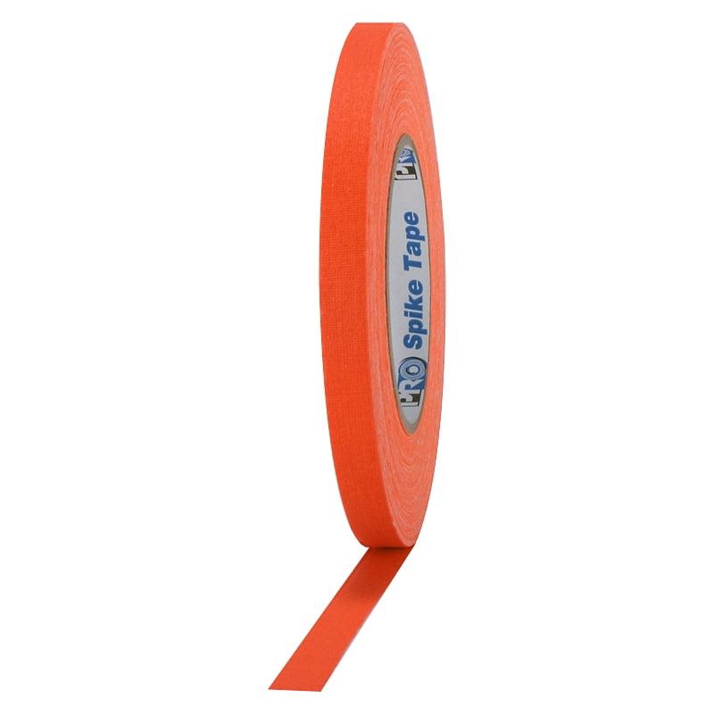 Fluorescent Orange Pro Tapes Pro-Spike Spike Tape x 45 yds. 1/2 in Fluorescent Orange Pro Tapes Pro-Spike Spike Tape x 45 yds. 1/2 in