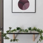 Mainstays 6' Artifical Green Boxwood Decorative Garland, Not in Pot.