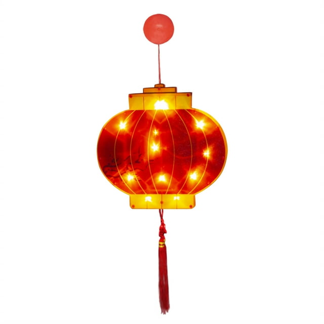 Yhmxh Kitchen Gadgets Kitchen Utensils Home and Kitchen New Year 2025 Spring Festival Window Decoration Sucker Lamp Sucker Lamp