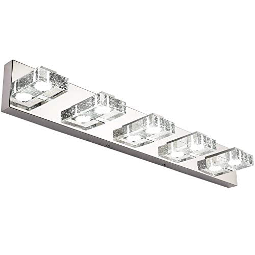 Mirror Long Bathroom Lighting Fixtures, Stainless Steel Light Fixtures