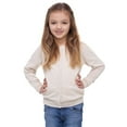 thumbnail image 5 of Cyndeelee Girls Long Sleeve Button Front Cotton Soft Knit Cardigan Sweater (Navy, 3T), 5 of 5