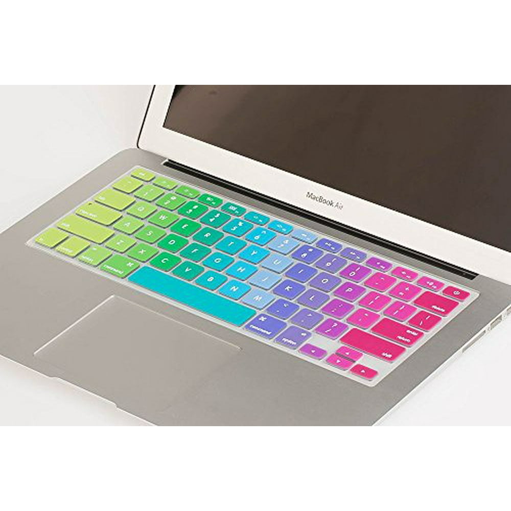 Mosiso Keyboard Cover Silicone Skin for MacBook Air 13" and MacBook