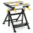thumbnail image 1 of Gymax Table de Travail Pliante Établi Portable avec Hauteur Réglable et Plateforme Inclinable, 1 of 10