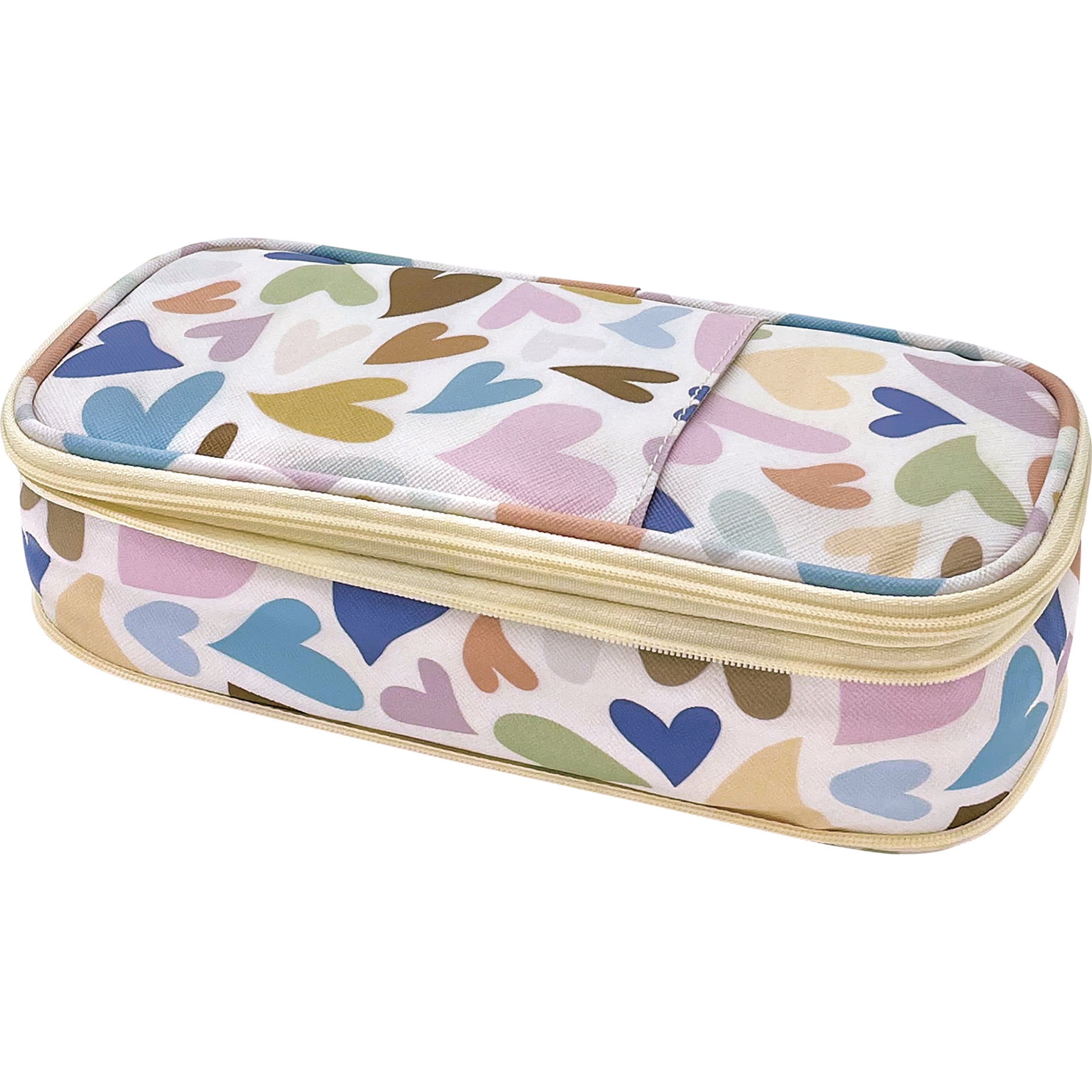 Teacher Created Resources Hearts Pencil Case, Pack of 3