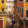 thumbnail image 2 of Heighton, Brent 20x20 Black Ornate Wood Framed with Double Matting Museum Art Print Titled - Venice Afternoon, 2 of 4