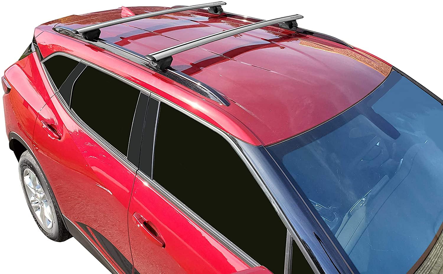 BRIGHTLINES Heavy Duty AntiTheft Premium Aluminum Roof Bars Roof Rack