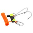 thumbnail image 1 of Gancho de arrecife JadeshayMX para Buceo Acero Inoxidable Naranja, 1 of 5