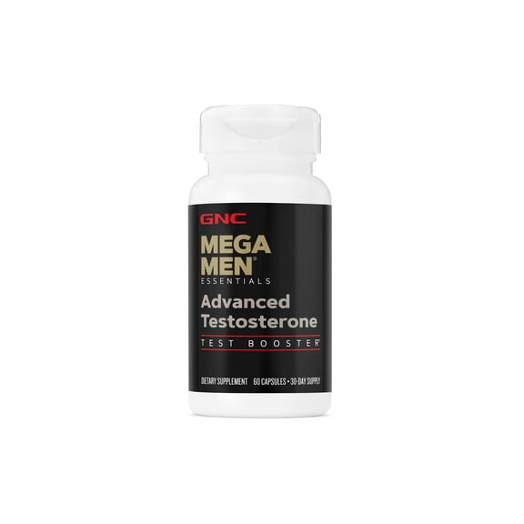GNC Men's Healthy Testosterone, Testosterone and Sexual Health Support, 60 capsule