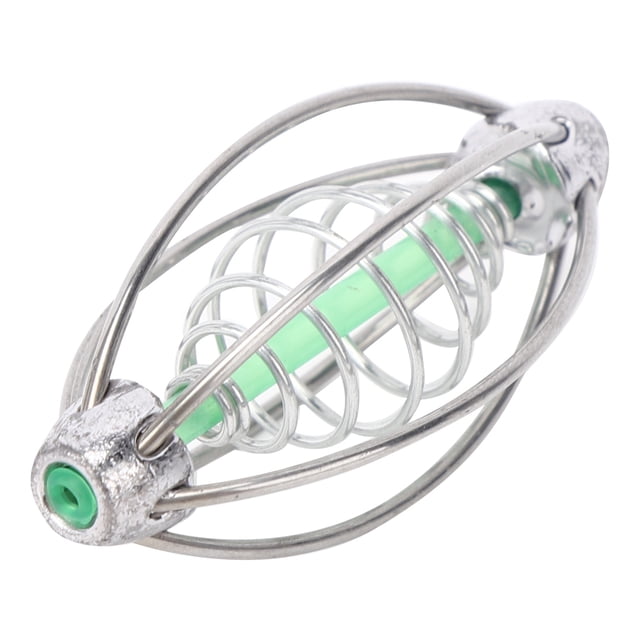 Alimentador De Pesca De 10 Piezas, Alimentador De Jaula De Acero De Acero Inoxidable Alimentador De Jaula De Pesca Portátil Juego Para Accesorios De Aparejos De