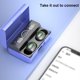 thumbnail image 2 of Matsuzay Auriculares compatibles con Bluetooth Cancelación de ruido Control de voz Auriculares estéreo Manos libres Auriculares de música digital Type2 NO2, 2 of 6