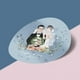 thumbnail image 4 of Pegatinas personalizadas para boda, calcomanías con nombre, dibujos animados, novia y novio, bricolaje, caja de regalo, decoración, 2,5-7cm, 4 of 4
