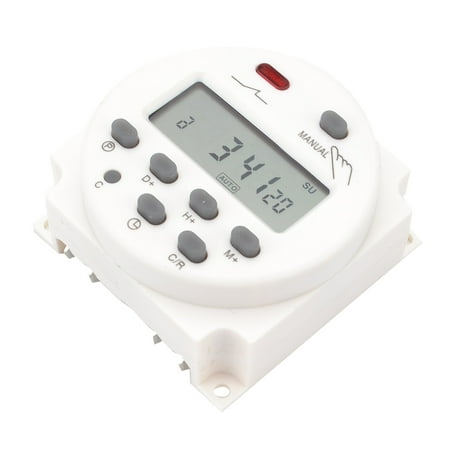

AC220V Digital LCD Display Time Switch Wall Weekly Programmable Electronic Timer