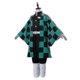 thumbnail image 2 of Adults Children'S Anime Demon Killer Mutsuki No Eight Leaves God Ado Tanjiro Cosplay Costume Kimono Cloak Set Halloween, 2 of 5