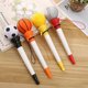 thumbnail image 2 of Creative Ballpoint Pen Basketball Football Tennis Volleyball Shape Decompression Bounce Popup Neutra Ty, 2 of 5