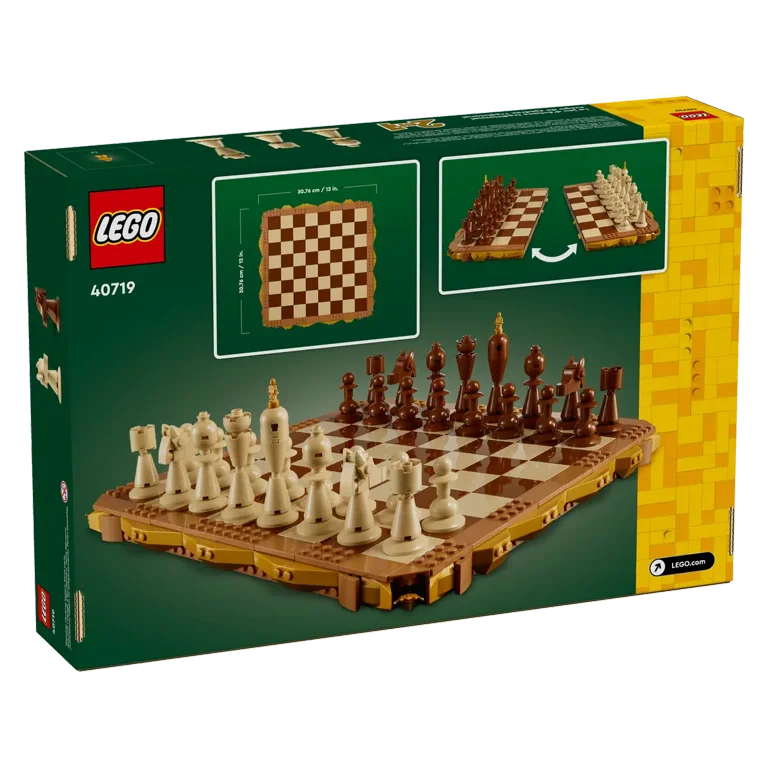 Lego 40719 Traditional Chess Set (2 in includes Checkers