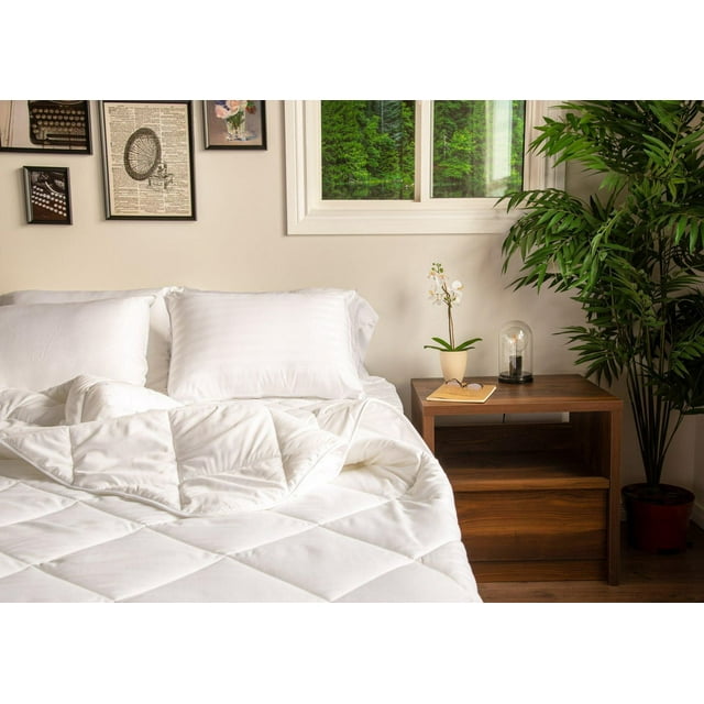 Couette double en polyester antimicrobien Fusion