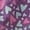 Purple Berry Hearts, variant on Plus Size 4-Piece Pajama Wardrober