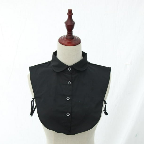 Cuello Falso para Mujer Baoblaze Desmontable Media Camisa