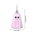 thumbnail image 2 of 6Pcs Halloween Hanging Ornaments Cute Ghost Tree Decorations, Pastel Pink & Light Pink Mini Pendant Set for Home Party Supplies, Spooky Festive Accents for Indoor Display & Celebration (Light Pink), 2 of 3