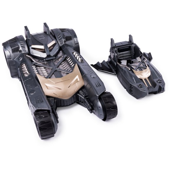 Batman Batmobile and Batboat 2-in-1 Transforming Vehicle, For Use with Batman 4-Inch Action Figures, Kids Toys for Boys