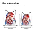 thumbnail image 4 of Cod-y Wres-Tler Rho-d Drawstring Bag Gym Sackpack Beach Sport Yoga Backpack, 4 of 8