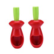 OUNONA Red Date Core Removers Cherry Fruit Corers with Comfortable Handle 2 Pieces