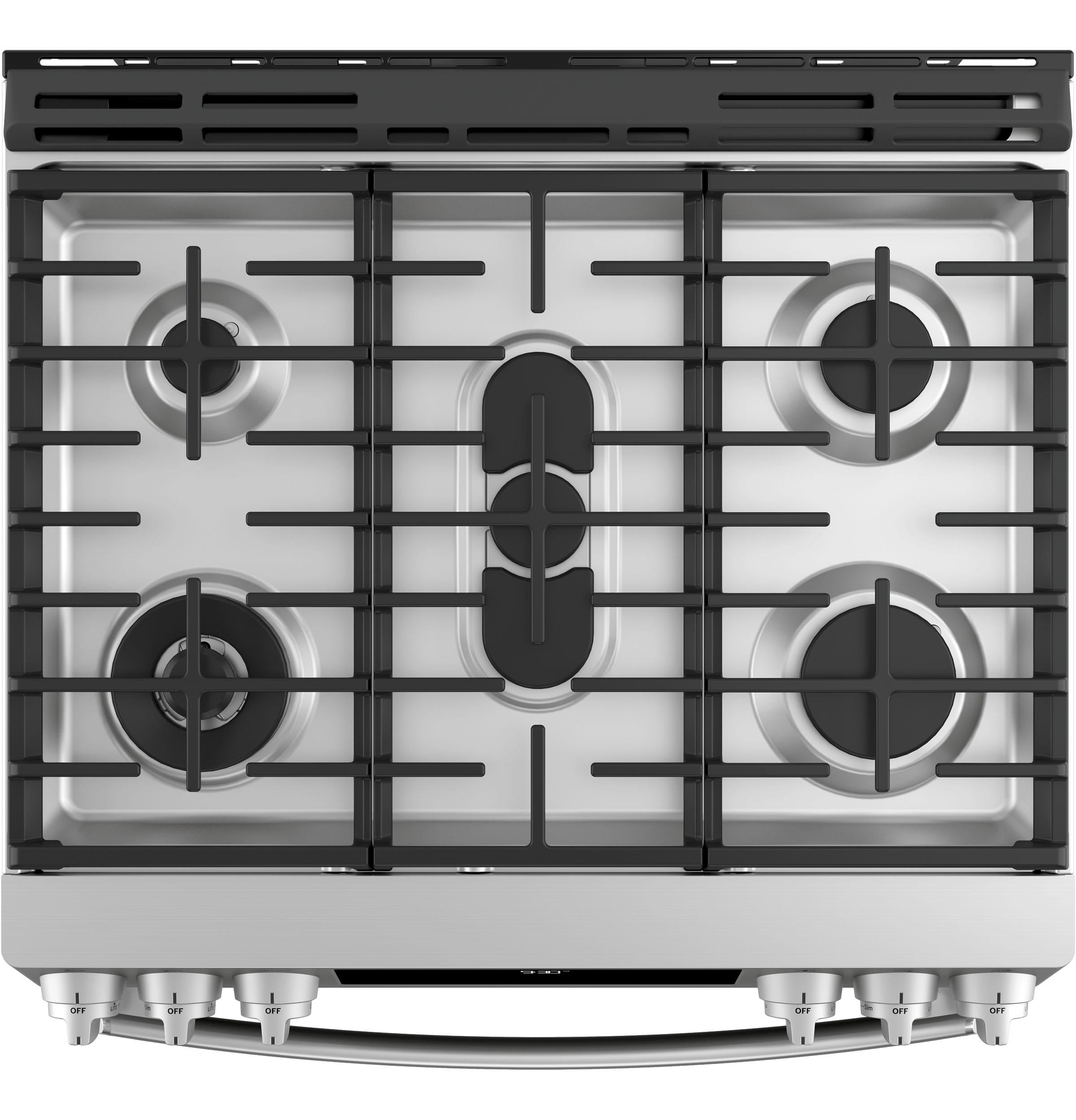 GE Profile PGS930YPFS 5.6 Cu. Ft. Stainless Steel Slide-In Gas Range