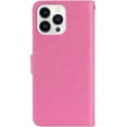 thumbnail image 4 of Fit for Apple iPhone 14 Pro Max Wallet Case with Card Holder, DIY      Diamond PU Leather Flip Phone Cover Case for iPhone 14 Pro Max      Pink, 4 of 14