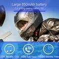 thumbnail image 4 of EJEAS V7 Casque de Moto Bluetooth Intercom 700M Casque Interphone pour, 4 of 8