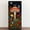 Color 5, variant on Self Adhesive Vinyl Refrigerator Wrap Set Retro Orange Spotted Mushrooms Floral Landscape Wavy Hills Door Mural Removable Fridge Sticker Peel and Stick Full Door Cover Decal Kitchen Bar Decor