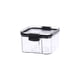 thumbnail image 5 of Monstrate Tanque de almacenamiento de alimentos, latas selladas multiusos apilables, contenedor de varios tamaños, cocina, sala de estar, 460ml 2piezas, 5 of 6
