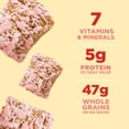 thumbnail image 5 of Kellogg's Frosted Mini-Wheats Strawberry Breakfast Cereal, High Fiber, Family Size, 20  oz, 5 of 14