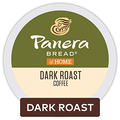 Panera Bread Dark Roast Coffee, SingleServe Keurig KCup Pods, 100
