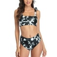 thumbnail image 1 of Charmo Womens Bikini Sets Tie Dye High Waisted Swimsuits, 1 of 6