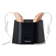 Equate Rechargeable Over-the-Counter Hearing Aids, Noise Reduction, Behind the Ear, 1 Pair