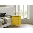 thumbnail image 5 of Daniel Modern & Contemporary Wooden Nightstand, 25" H x 15" W x 19" D Pink, 5 of 5