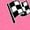 Hot Pink, variant on Inktastic First Race Day Car Flags Auto Racing Boys or Girls Baby T-Shirt