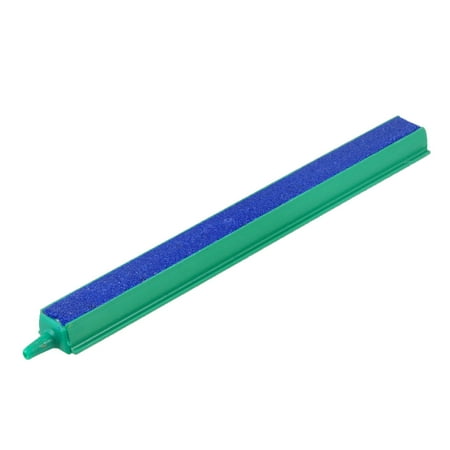 Unique Bargains Fish Tank Aquarium Plastic Frame Green Blue 20cm Airstone Bar