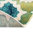 thumbnail image 7 of Unique Loom Azalea Collection Area Rug - Dodd (5' 3" x 8' Oval Blue/Yellow), 7 of 7