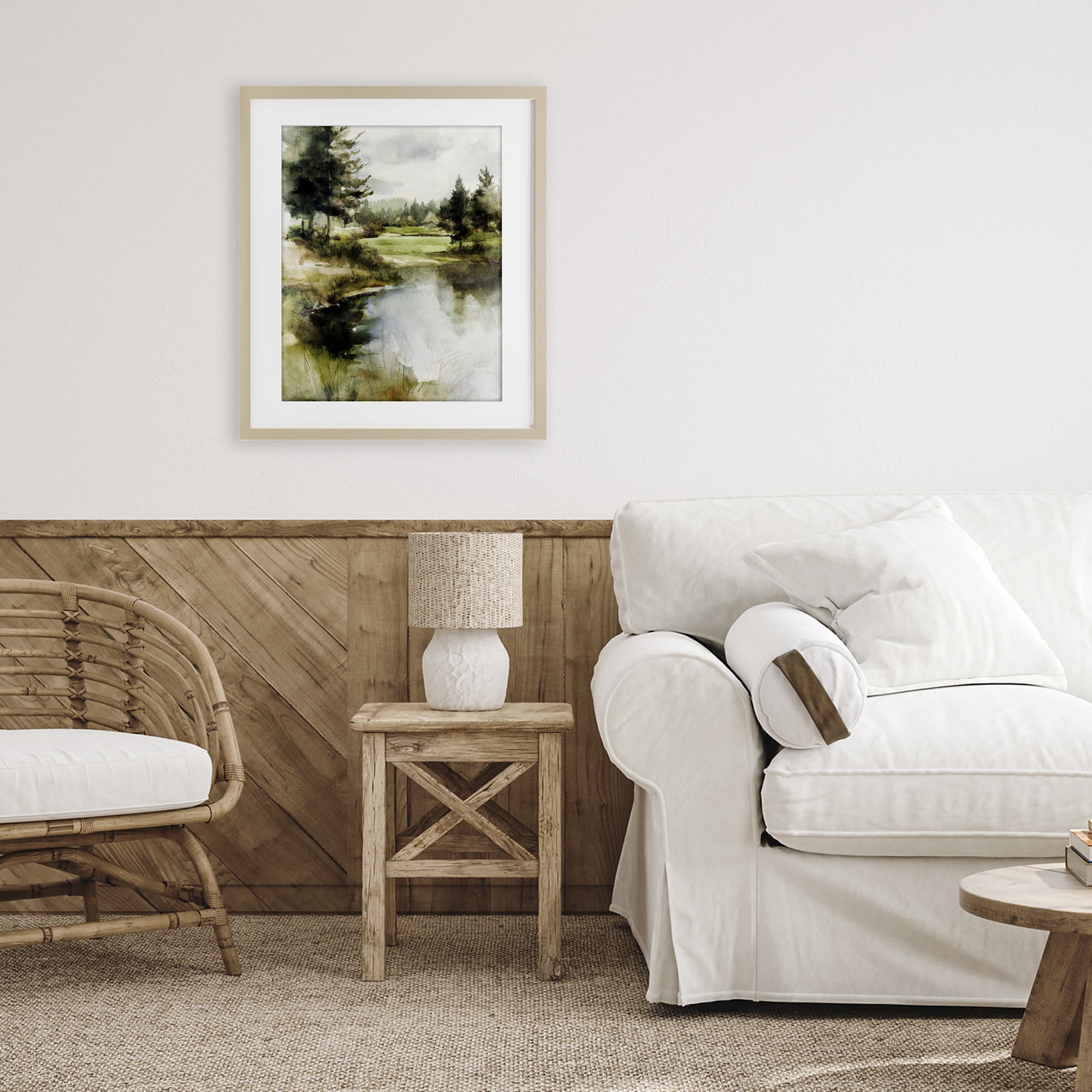 Stupell Industries The Secret Grove Birch Framed Print Under Glass, design by Svetlana Aleynikova