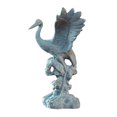 thumbnail image 2 of Figuras decorativas de pájaros Zulema Estatua en forma de grulla, 2 of 8