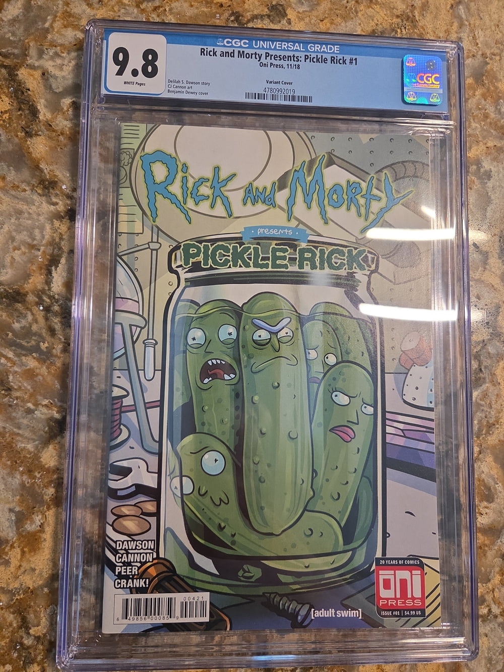 Cover of Rick and Morty Presents: Pickle Rick #1