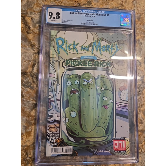 Rick and Morty Presents: Pickle Rick #1 - CGC 9.8 Comic Book