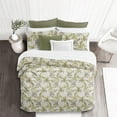 thumbnail image 6 of Renee Palm Green Comforter Set Super Queen, 6 of 9