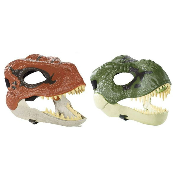 قوي برعم تحول  Jurassic World Legacy Velociraptor & Tyrannosaurus Rex Mask Bundle -  Walmart.com