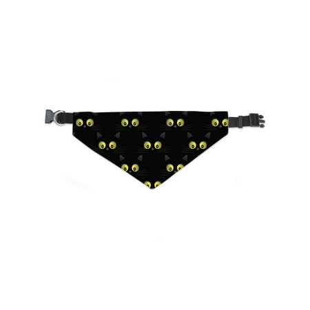 Cat Eyes Pattern Bandana -Image by Shutterstock, Large